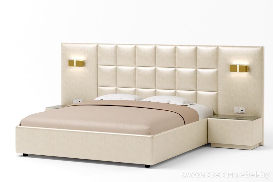 Кровать Квадро 0115 Одеон-мебель